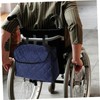 Outanaya Senior-friendly Wheelchair Bag Foldable Walker Storage Waterproof Multiple Pockets