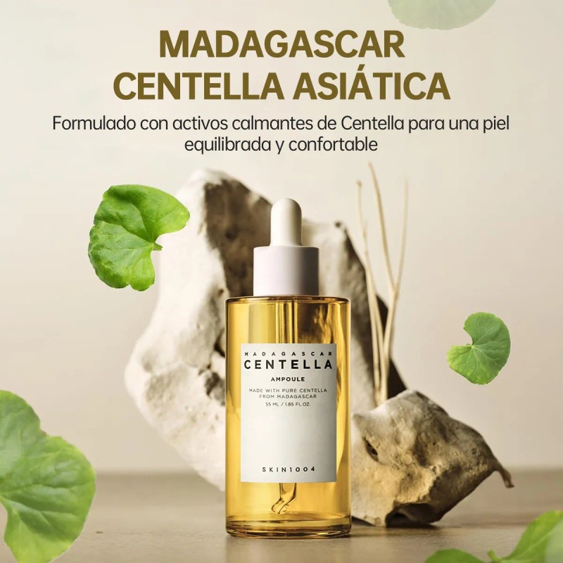 Skin1004 Ampolla Centella Asiática Madagascar Calmante 55ml