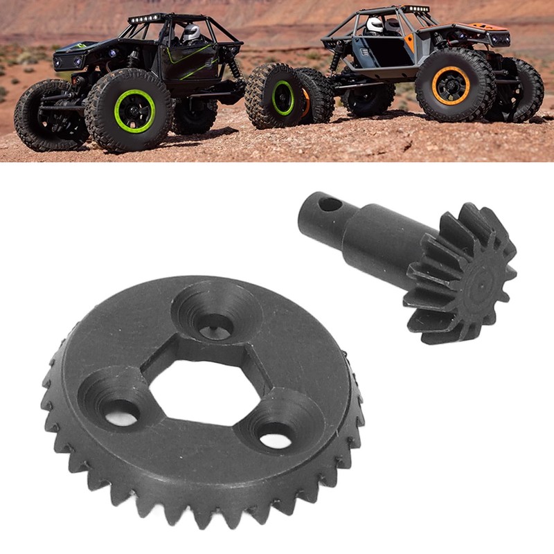 RC Bevel Gear Set Lightweight Black High Strength 33T 13T