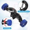 OUNONA 2pcs Adjustable Bosshead Clamp Holder, Lab Heavy Duty Boss