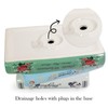 Ligtmor Small Book-Shaped Decorative design Planter, Ceramic for Home Decor,