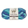 Yatsal Premium 3-Ply Pure Wool Yarn 50 g, Blue/Green
