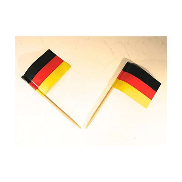50pc"Germany" tooth pick/cake topper (D44)