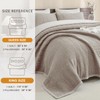 CozyTide 100% Cotton King Size Quilt(110x98 Inch),Dark Khaki Lightweight Waffle