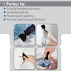 Bates- Putty Knife, 6 Pack, Black, Plastic Paint Scraper, Plastic