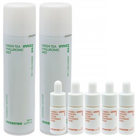 Innisfree Green Tea Hyaluronic Acid Mist 2x+ / 이니스프리 그린티 히알루론산 미스트 2개+
