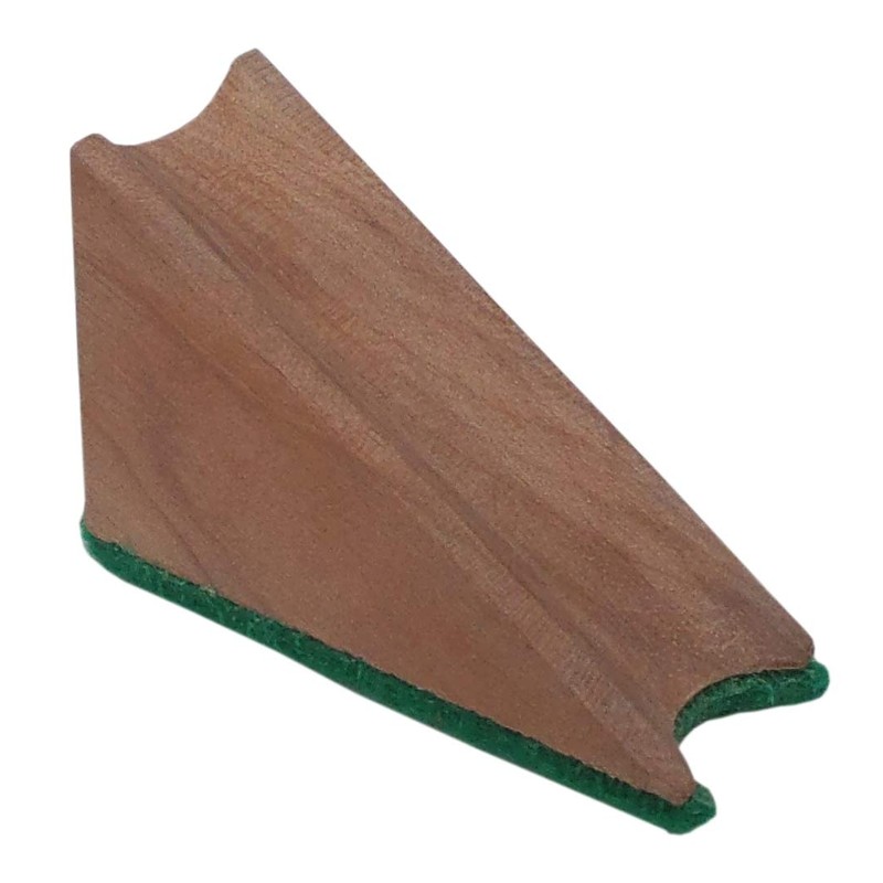 Acclaim Bowls Umpire Wedges, Set of 6, Black Solid Rubber