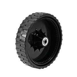 Plastic Wheel (Wolf) Outer Diameter 199, Diameter Axle 12, Width 50, Hub Length 37