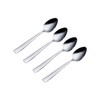 Viners Everyday Purity 18/0 4pce Tea Spoon, Stainless Steel, Teaspoon