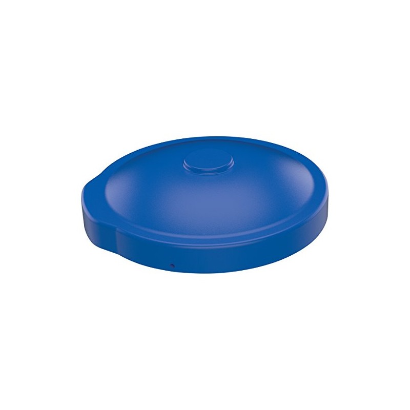 Vestil DC-P-55-UF-BU Low Density Polyethylene Drum Cover 55 Gallon Universal