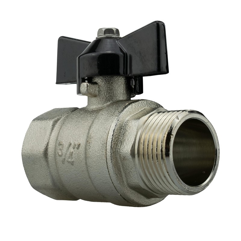 mdpe Compression Water Supply Pipe Fitting to Metal Butterfly Valve-Universal
