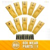 BDI Wear Parts 6737325 Bucket Teeth with 6737326 Flexpins for