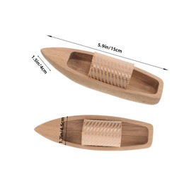 Operitacx Realistic Sailboat Wooden Model Boat for Nautical Decor Model Collection