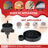 ANGELSWORD Hole Saw Set 24 PCS Hole Saw Kit, Hole
