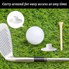 Othrion 5 PCS Rubber Golf Tees for Mats,Golf Tee Holder,Tee