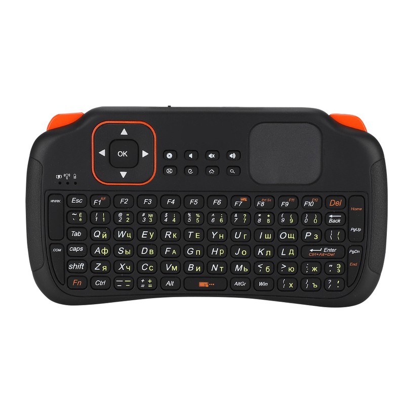 2.4GHZ 83-key Wireless Keypad Mini Rechargeable Keyboard for Android Russian