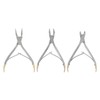 3pcs Residual Root Forceps Set Stainless Steel Dental Root Fragments