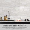 STICKGOO Subway Tile Peel and Stick Backsplash, Glossy Light Brown