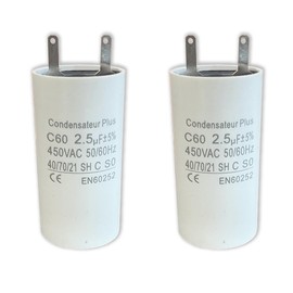 Cable lugs capacitor 2.5µF special Somfy Simu roller shutter motor Faston 2.8 pin repair roller shutter motor repair replacement (2)