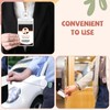 6 Color 60 Pcs Retractable Badge Holder Reel with Bulk