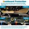 x xotic tech Center Console Dashboard Mat Compatible with Toyota