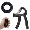 DELUXEFOX Hand Grips, Grip Strength Training (Set of 2), Hand