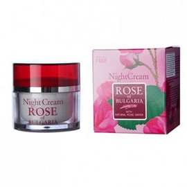 BioFresh Anti Age Night Cream Rose of Bulgaria Smoothes Wrinkles Stimulating the process of cells restoring. by Organic Fresh