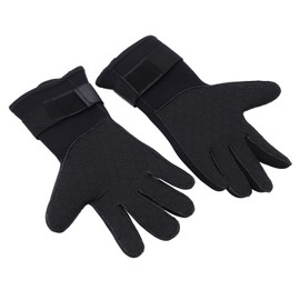 2PCS Water Diving Gloves 5MM Neoprene Non Slip Warm Wetsuit Diving Snorkeling Surfing (XL)