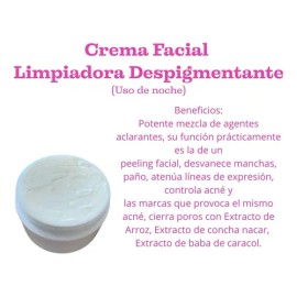 Crema Limpiadora Facial Despigmentante Más Bella 150ml                                                                                                