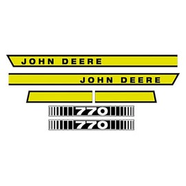 All States 770 Hood Decal fits John Deere 770 770 JD400