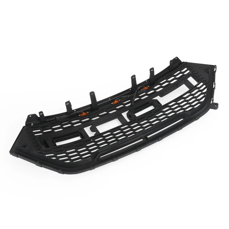 Black Raptor Style Front Bumper Grill Upper Grille for Ford