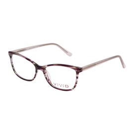 Calabria Vivid Designer Reading Eye Glasses 893 Bordeaux Marble Wine Red-Purple 52 mm