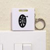 Azeeda 'Dartboard' Keyring Tape Measure/Spirit Level Tool (KM00012427)