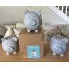 Pearhead Ceramic Piggy Bank, Ideal for Boys and Girls, Kids