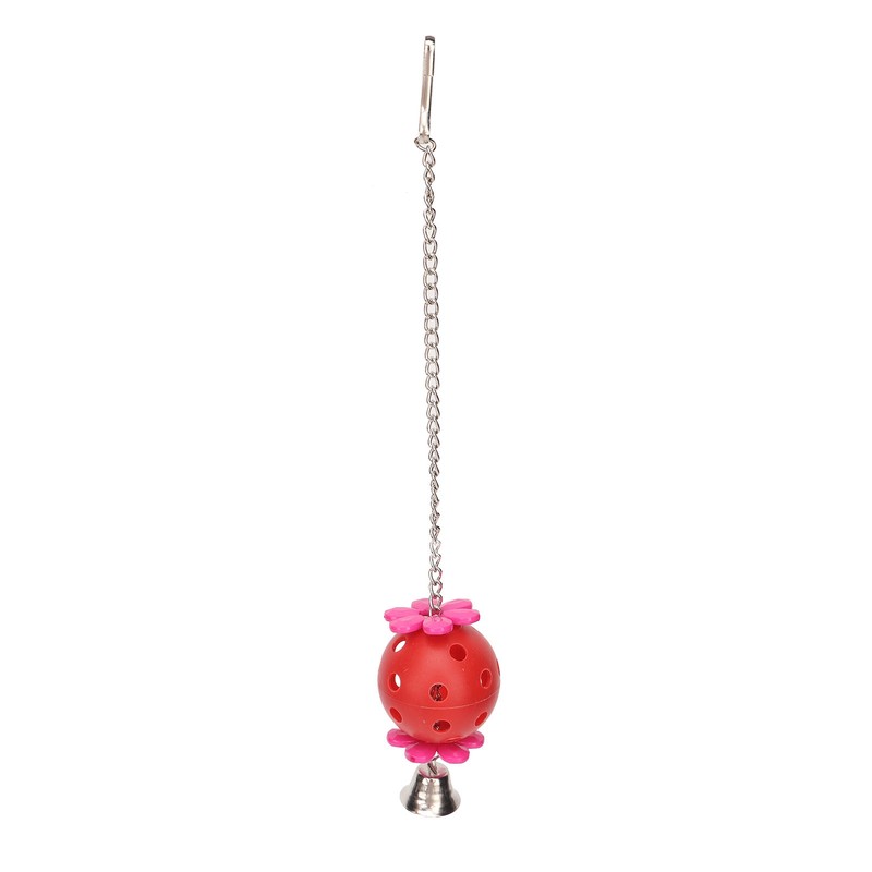 Bird Swing Hanging Toys Wooden Educational Colorful Parrot Swing Chewing