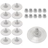 ASOFTY Pack of 10 M8 Suction Cups with Thread, Diameter