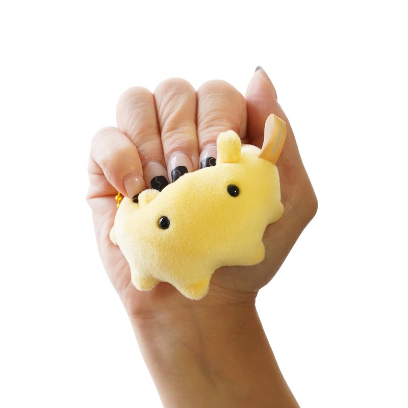 Punyumen Mendaco Plush Toy Mascot with Keychain 6cm Small Cute
