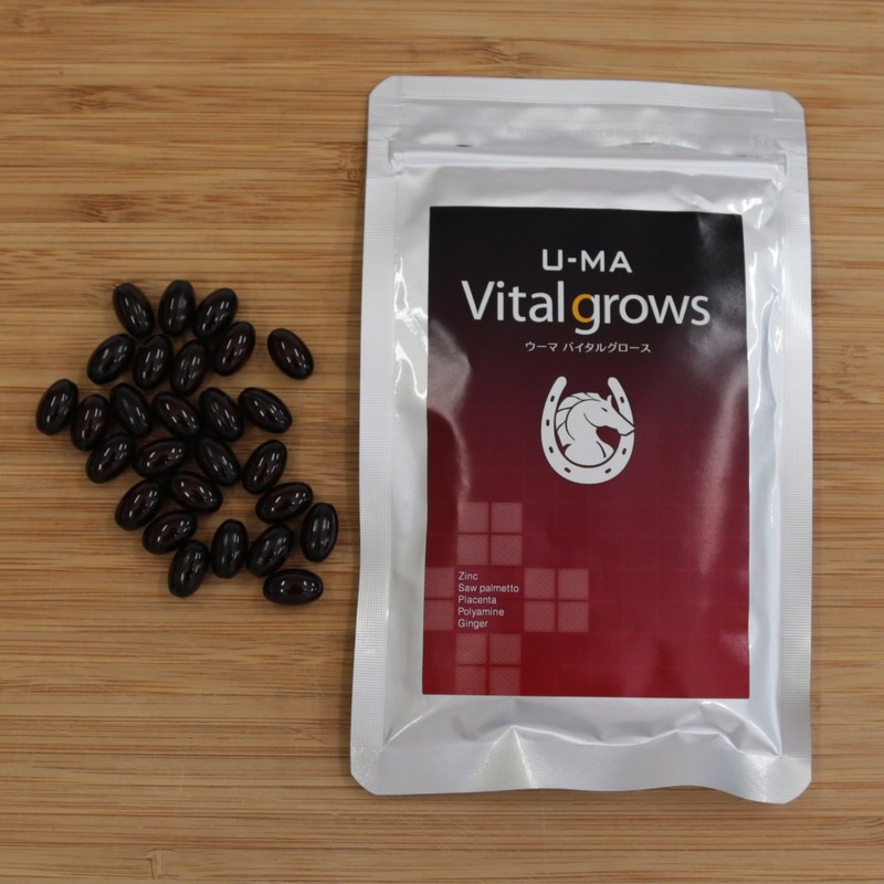 ウーマ バイタルグロース U-MA ウーマシャンプー 育毛 養毛 発毛 バイタルグロース 60粒 (約1か月分)