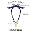 CLASSYZINT Fish Necklace for Women Sea Shell Necklace Fish Pendant