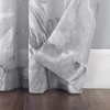 No. 918 Cristo Crushed Sheer Voile Rod Pocket Curtain Panel,