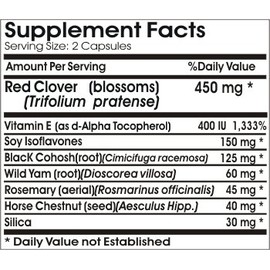Naturetition Supplements Red Clover Advanced Max ~ 180 Capsules - No Additives