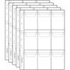 Uncle Paul Coin Collecting Pages 5 Sheets 9 Pockets Standard