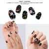 Adora Couture Semi Cured Gel Nail Strips |20pcs Glitter Velvet