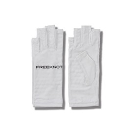 Free Knot Y4173-F-96 HYOON EX Gloves, 5-Cut One Size, Light Gray