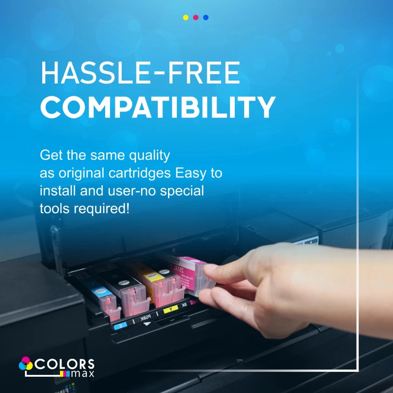 COLORS MAX Compatible with HP 952XL Ink Cartridge Black 50ml