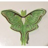 GLOW in DARK Embroidered Small 4” Inch IRON ON Green