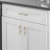 Ravinte Hardware 15 Pack 5 Inch Brushed Nickel&Gold Cabinet Pulls