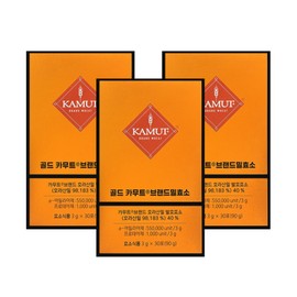 Gold Kamut Enzyme Grain On Kamut Grain 3g 30 packs x3 boxes parents gift / 골드 카무트효소 그레인온 카뮤트 곡물 3g 30포 x 3박스 부모님선물