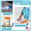 MotiMind 6 Pcs Nurse Pen Set Include Permanent Marker Pen