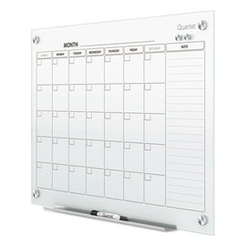 QRTGC3624F - Infinity Magnetic Glass Calendar Board